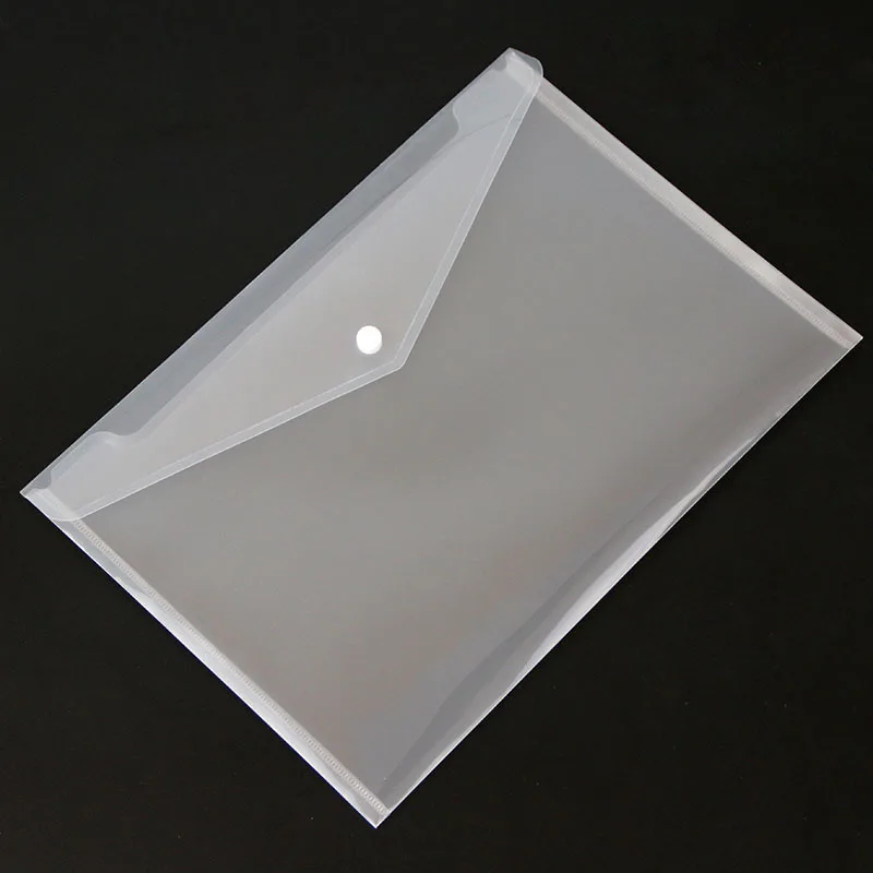 2pic прозрачный пластик застежка папка для документов мешок a4 файл Обложка бизнес-школы и подачи продуктов гастроном