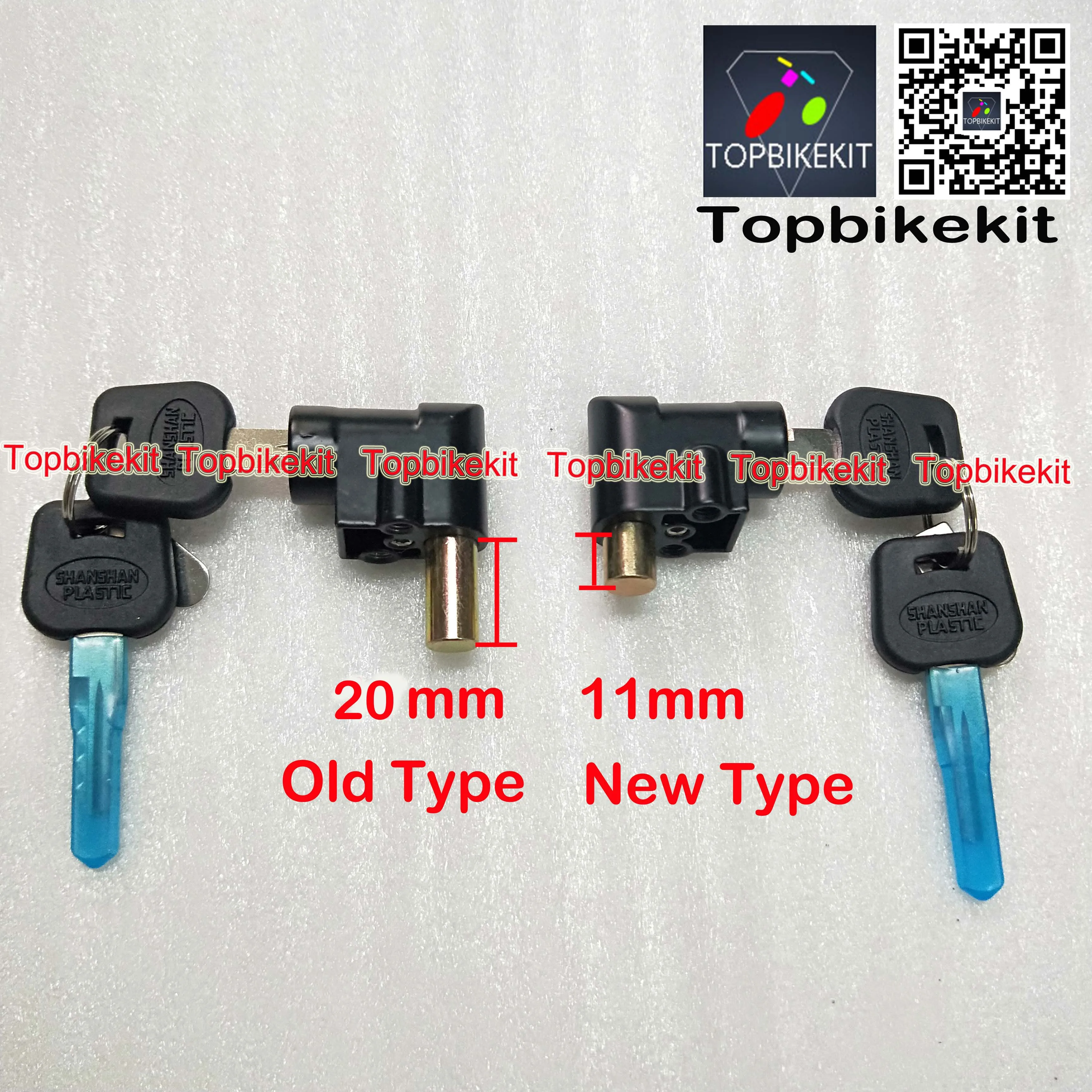 Cheap Ebike Hailong Battery Case Power Lock & Key For Hailong 1 battery case or Hailong 1-2 battery case/ Ebike Battery Power lock 5