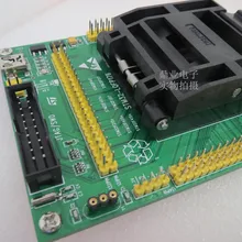 STM32F215/407/417/405207/217 LQFP176 burn-в гнездо золотое покрытие тестовая плата для интегральных схем сиденье Тесты гнездо Тесты скамья