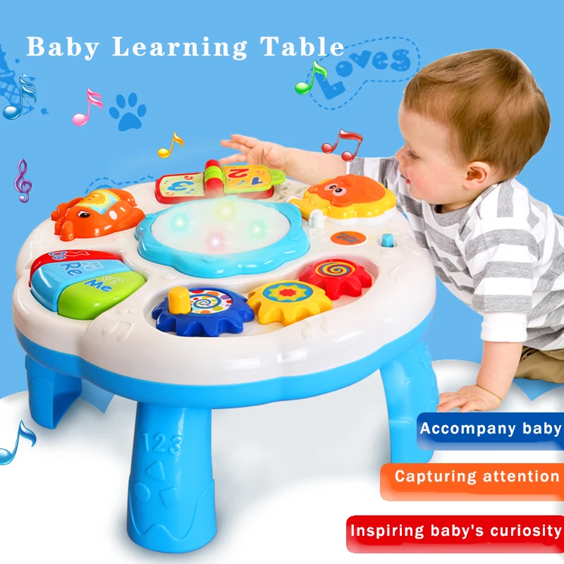 Educational Baby Toys: Musical Games Table for 13-24 Month Olds image 4