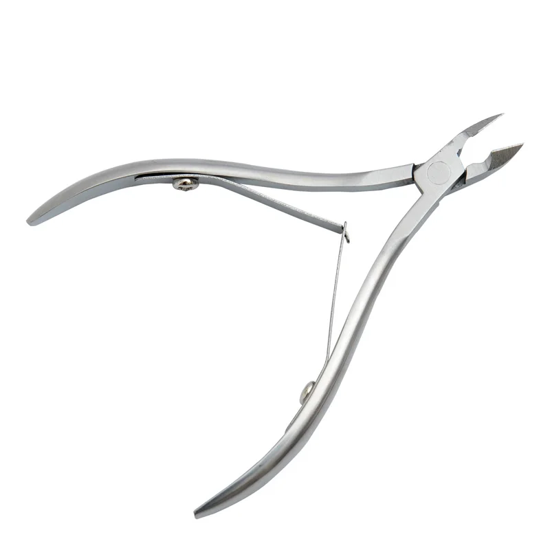 Professional Stainless Steel Nail Art Clipper Cutter Tweezer Silver