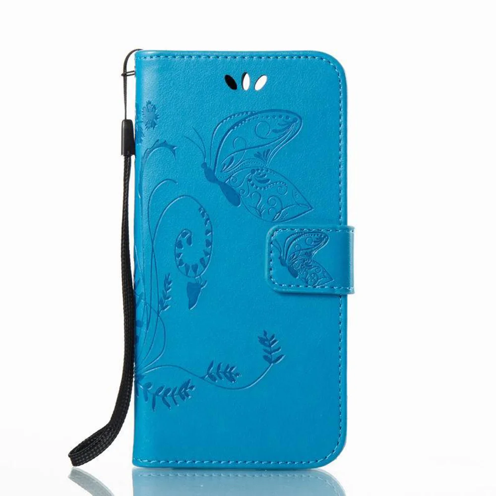 Butterfly Cover PU Leather Flip Cover Wallet Case For Vernee Thor E Plus X Apollo Lite Case Flip Protective Phone Cases