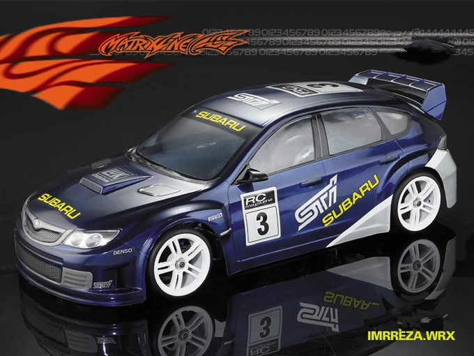 

1set IMRREZA WRX 10 WRC drift RC PC body shell 190mm width Transparent clean no painted drift body RC hsp hpi trax Tamiya