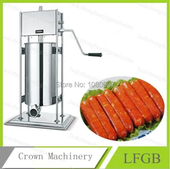 

15L Capacity Sausage filler machinery;Sausage stuffer filler machine