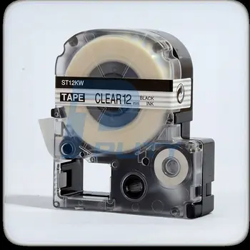 

10pcs/lot Mixed Colors 12mm KINGJIM Eps Label Tape Cartridge For LW-300 LW-400 SS12KW ST12KW SC12RW SC12BW SC12YW 2pcs/color