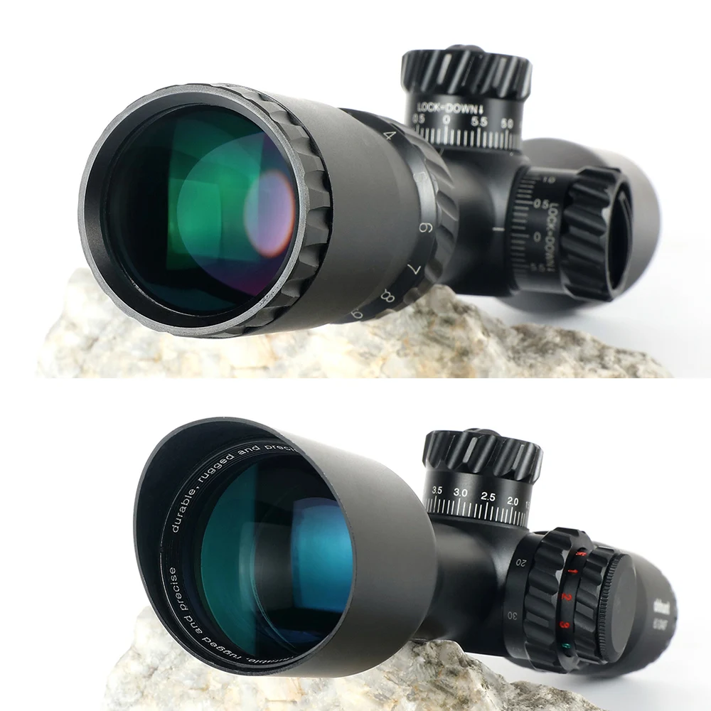 Ohhunt HL 3 12X44 SF тактический оптический прицел стекло травление сетка охотничий RGB