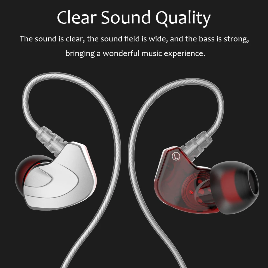 3.5mm Wired Earphone In Ear Headphones with Microphone for iPhone Xiaomi Samsung Computer Stereo Earbuds Headset Sport Earphones (6)