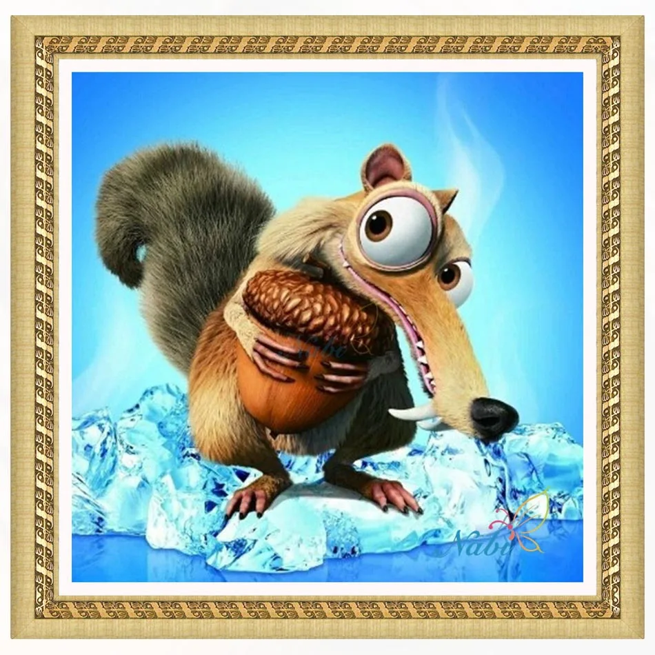 

cartoons Round diamond mosaic painting diamond embroidery cross stitch - 3d diy full rhinestones beadwork kits 806KK