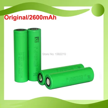 

Free shipping!! 6PCS/LOT Genuine 2016 Version 3.6V 18650 US18650 VTC5 2600mAh Continuous 30A Battery for Sony US18650VTC5