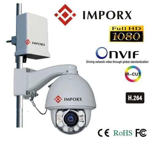 Full-HD 1080P 20X zoom wireless ip camera High Speed Ptz CCTV IP Camera DOME IR cut free shipping | Безопасность и защита