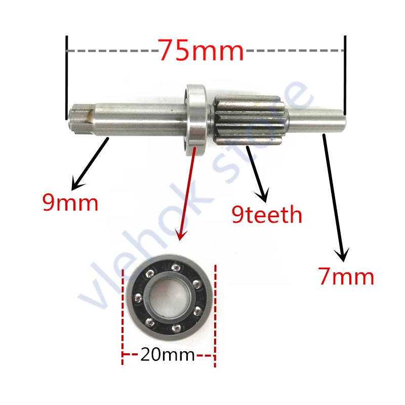 Зубчатый Вал плавкого для BOSCH 26 GBH2-26D GBH2-26DE GBH2-26DRE GBH2-26DB GBH2600R GBH2-24DFR GBH2-24 GBH2-24D Мощность инструмент деталь