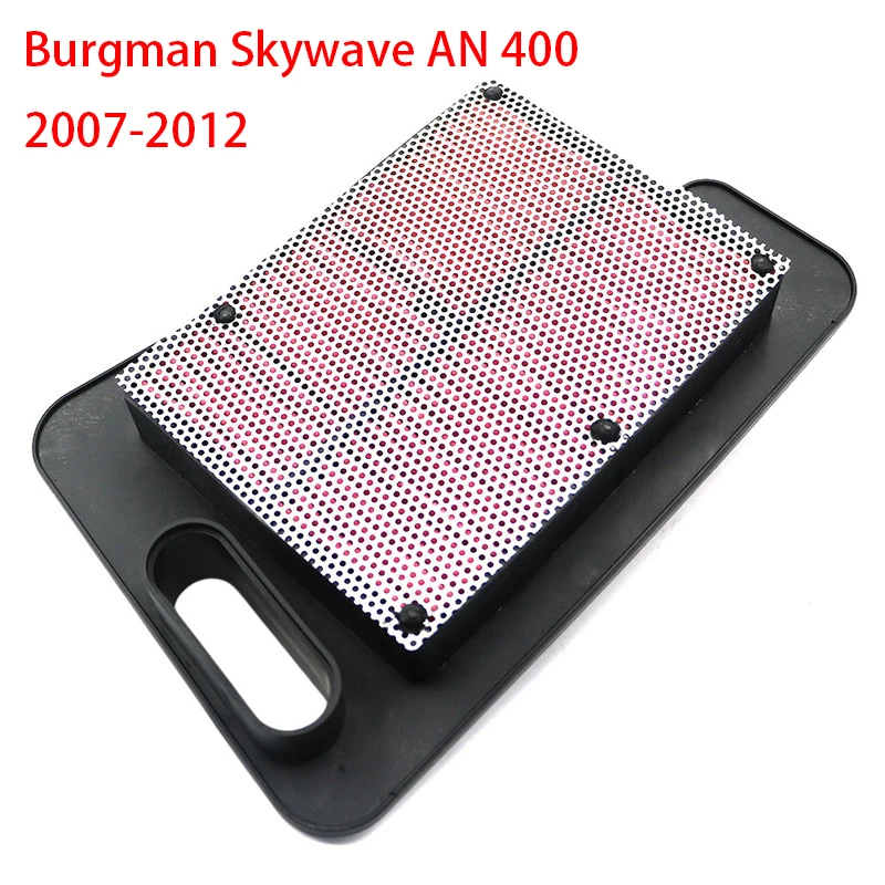 

2007 - 2012 For Suzuki Burgman Skywave AN 400 Motorbike Air Filter Intake Cleaner element 2008 2009 2010 2011 AirFilter