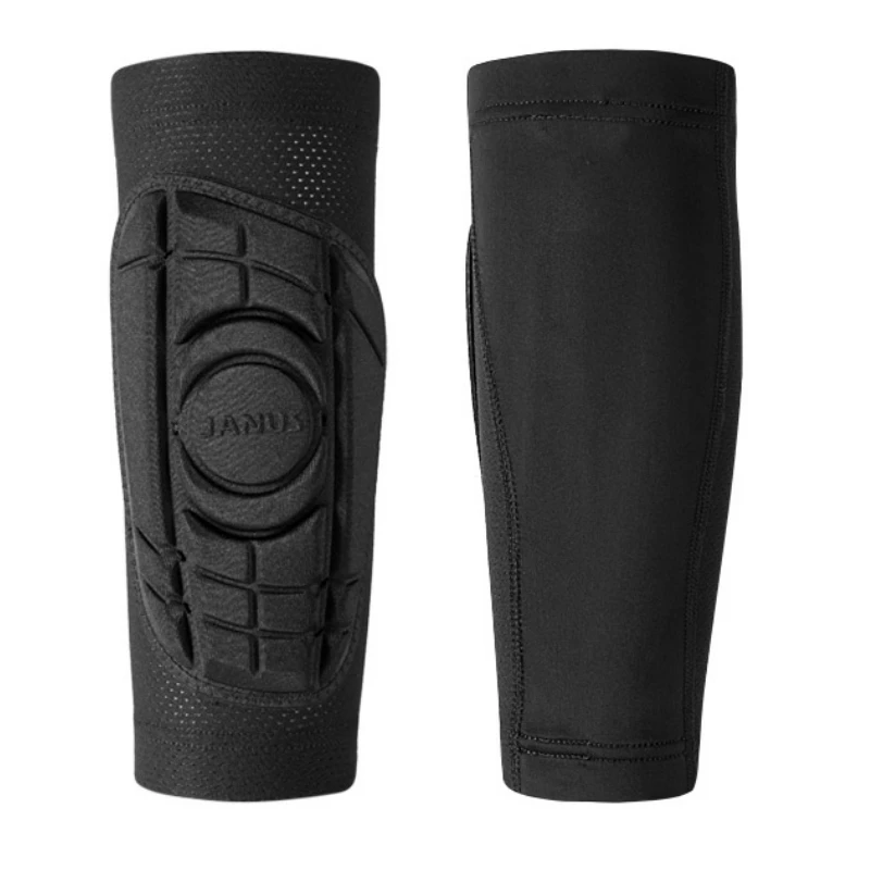 Günstige Sport Fußball Shin Guards Fußball Kalb Kompression Socken EVA Basketball Bein Sleeve Kalb Unterstützung Protector Radfahren Beine Wärmer