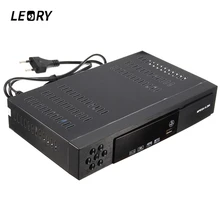 LEORY 1pc Full HD 1080P T2+S2 Video Broadcasting Satellite Receiver Box TV HDTV Composite Digital Receiver EU/UK plug