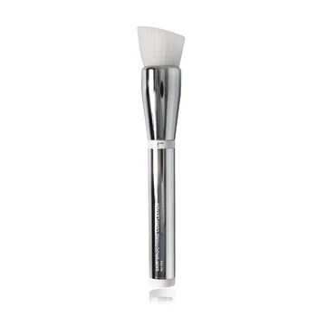 

High Quality IT NO.704 Skin Smoothing Complexion Foundation Brush Silver Chromed Angled Flat Bronzer Contouring Cosmetic Brush