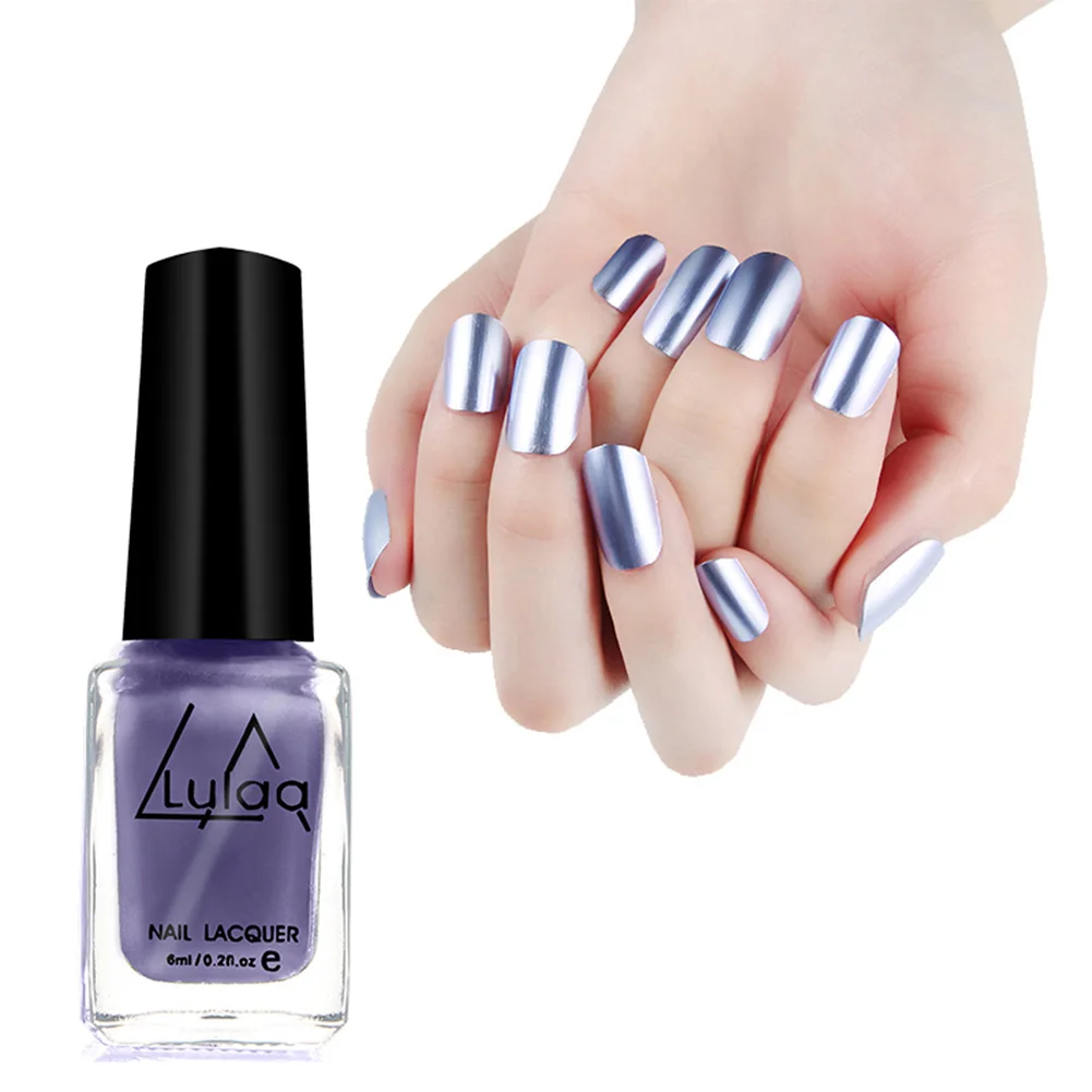 1PC Nails Polish For Women New Fashion Mirror Nail Art Long Lasting