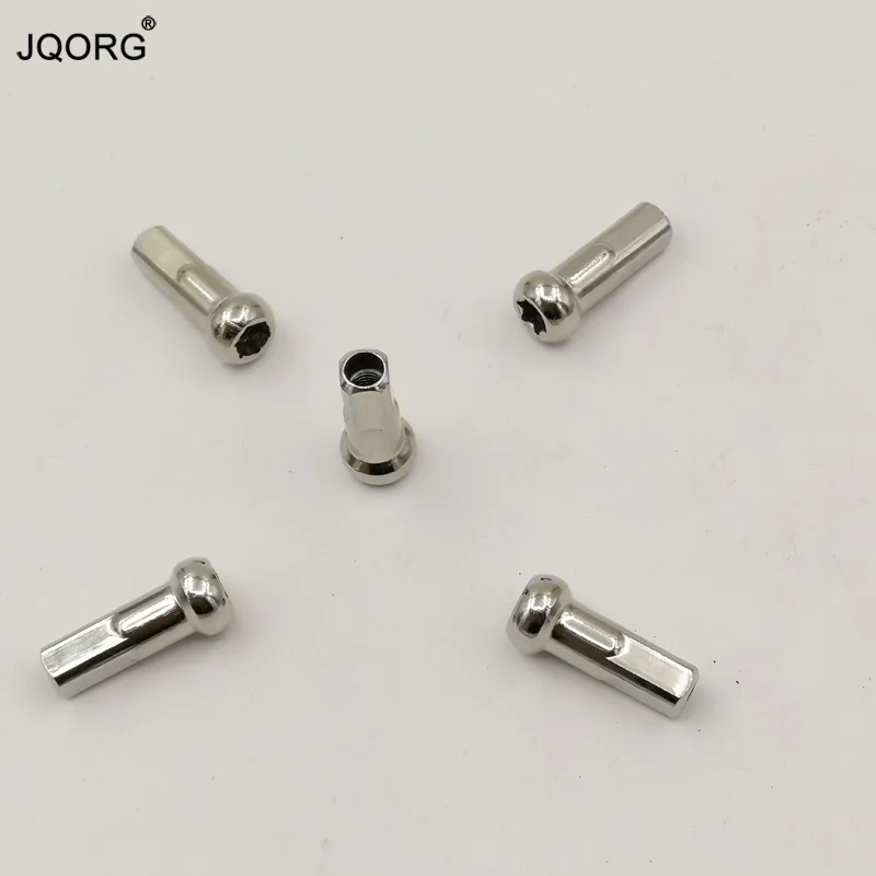 Mountain Road Bike Bicycle Wheel Spoke Nipples Cap 15mm 50pcs Multi Color Bicycle Components