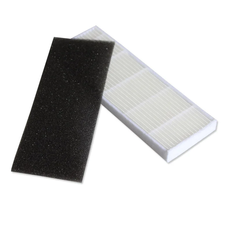 6Filter+6Sponge+12Side Brush+5Mop Cloth+5Velcro for ILIFE A4 Robot Vacuum Cleaner Parts chuwi ilife a4 T4 (5)
