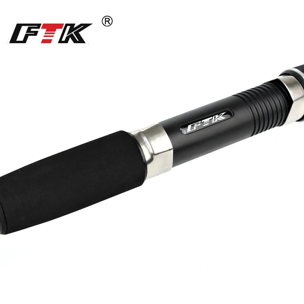FTK Новый 24T карбоновый Фидер 3 м 6 9 секционный Спиннинг для ловли карпа удочка