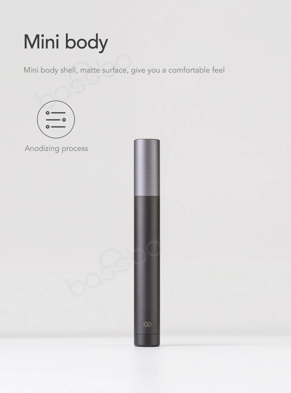 Xiaomi Mijia мини электрический триммер для волос для бровей и носа для мужчин Съемная Бритва для ушей Триммер для волос на носу машинка для стрижки на батарейках