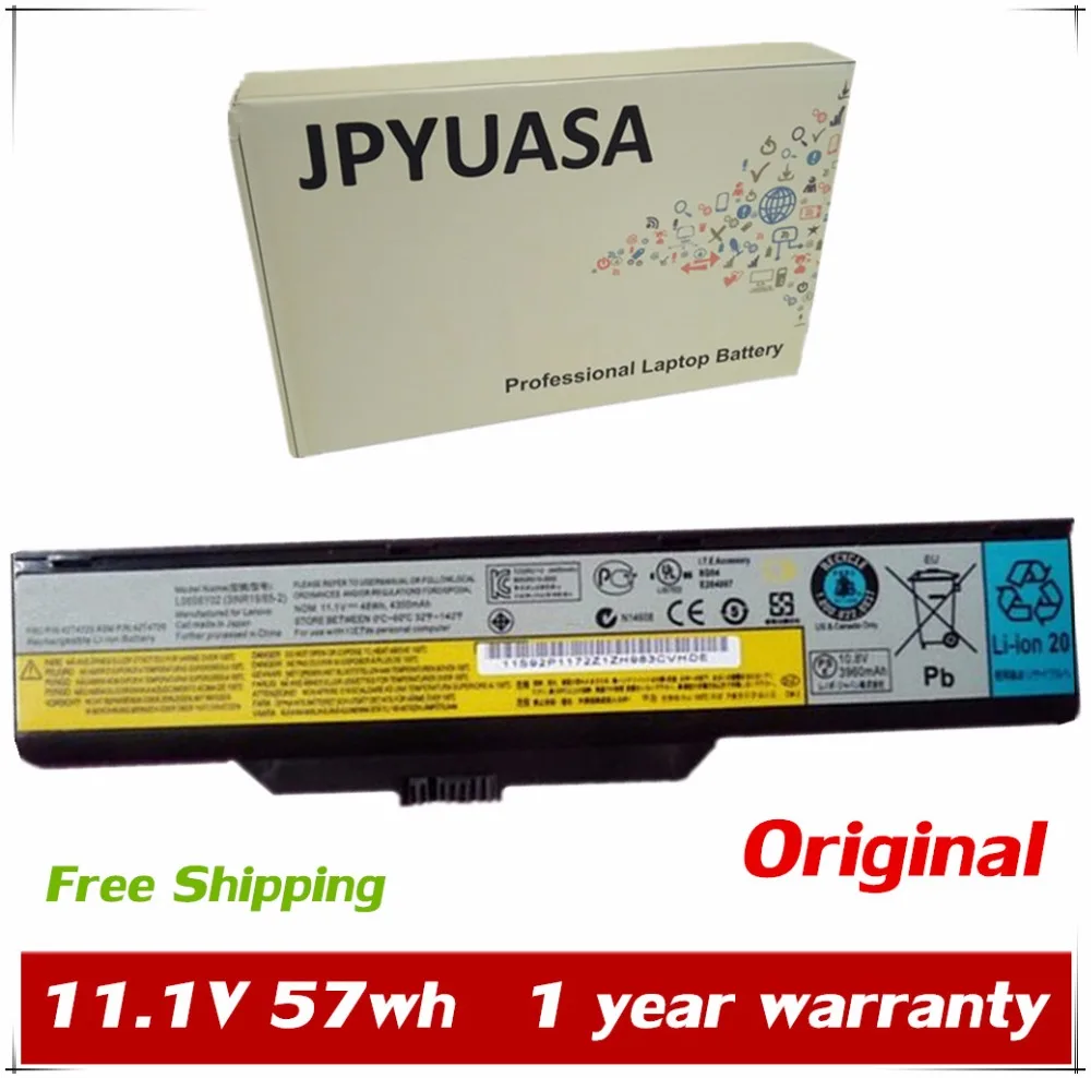 7xinbox 11 1 V 57wh Оригинальный аккумулятор для ноутбука L08M6D21 L08S6D21 Lenovo 3000 L3000 G230 4107 G230G 20006