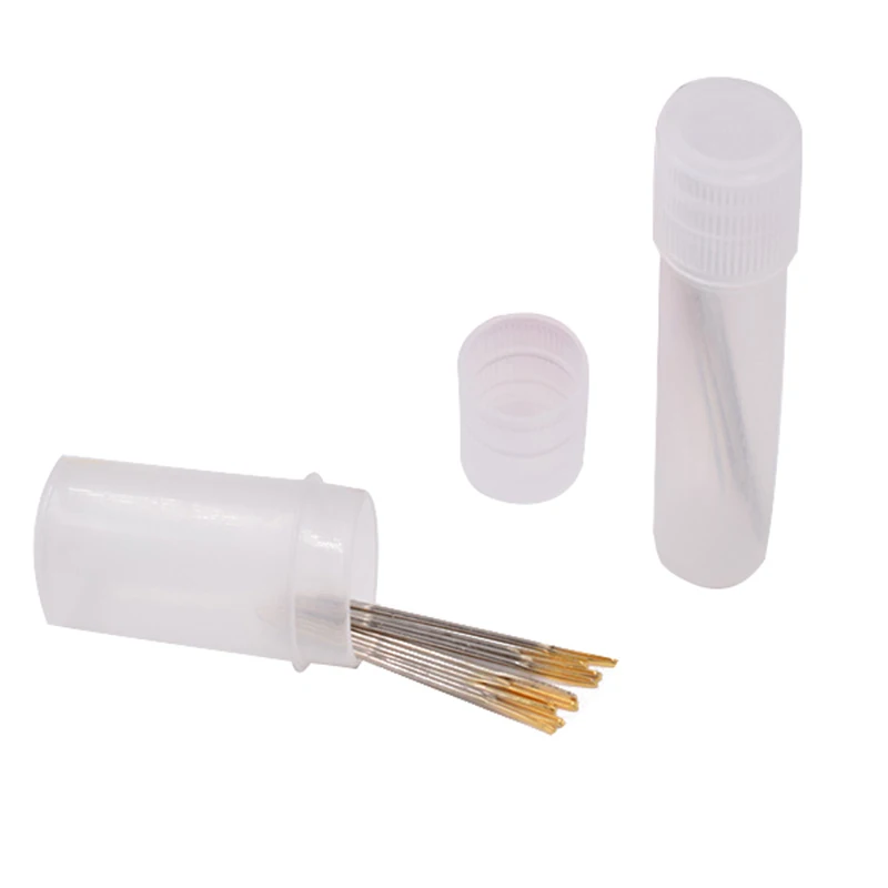 

10pcs Large-Eye Blunt Needles Yarn Knitting Needles Sewing Needles With Bottle
