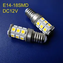 Высокое качество 5050 E14 12 В светодиодные фонари, DC12V Led E14 лампа бесплатная доставка 50 шт./лот