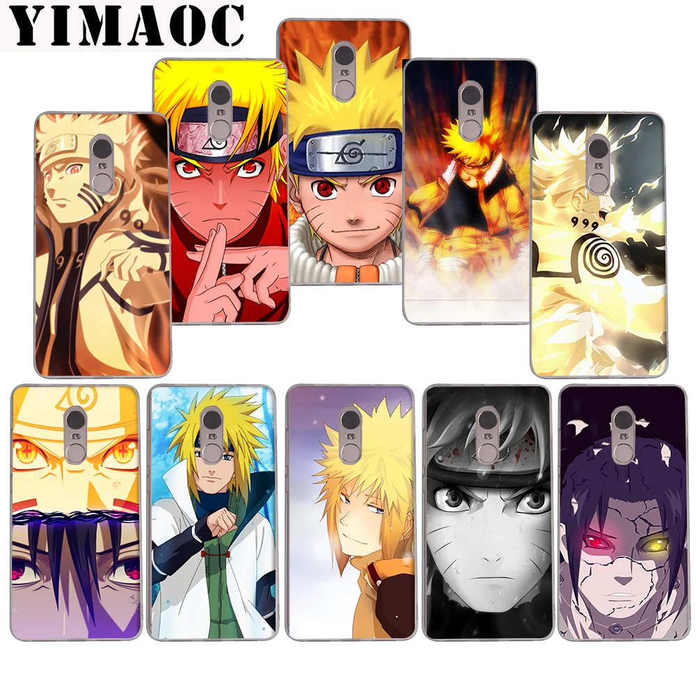 

YIMAOC 54z Anime Naruto Soft Case for Xiaomi Mi a1 a2 f1 6 8 lite se mix 2s Redmi 5 6 6a S2 Plus 5A Note 5 6 Pro 4 X