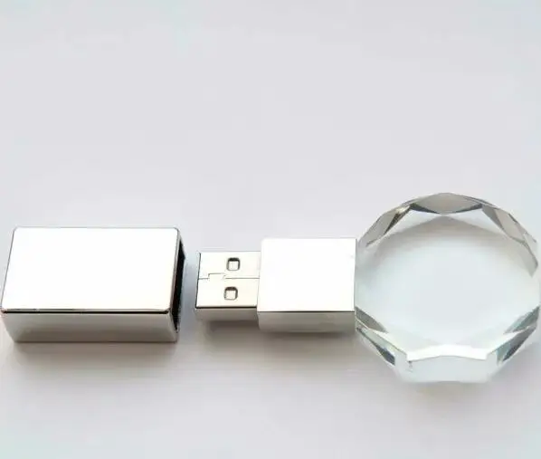 

Custom logo usb 2.0 unique design crystal usb memory flash stick