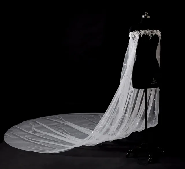 Reviews New Arrivals Free Shipping Women Ivory Long Wedding Capes Cloaks Elegant Long Bridal Boleros Jackets Wraps In Stock