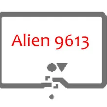 Alien 9613 RFID UHF вставной тег стикер(Alien H3