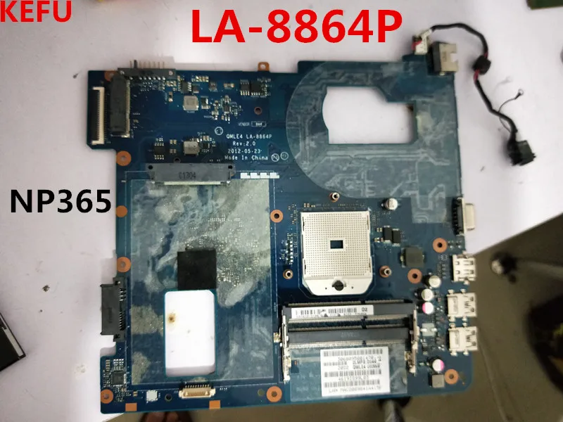 Материнская плата KEFU для Samsung NP365 E5C NP355V5C материнская ноутбука модель LA 8864P 100%