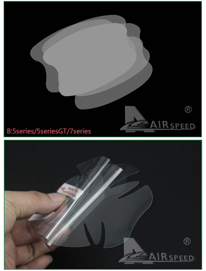 TPU Car Door Handle Protective Film for BMW X1 X3 X4 X5 X6 1 2 3 4 5 7 Series 3GT 5GT Scratch Resistant Car Accessories (3)