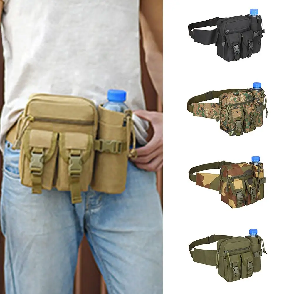 600D нейлоновая Сумка molle pochete дорожная сумка для бутылки воды поясная Военная