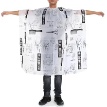 Hair Design Cut Salon Barber Nylon Sketch Gown Cape Cloth Waterproof hairdresser hairdressing cape hair cutting cape Capes Tools pro salon hairdressing cape hairdresser hair cutting gown barber cape hairdresser cape gown cloth waterproof hair cloth d1