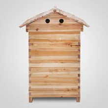 Безопасный и удобный ультра простой улей высшего качества из натурального дерева бренд три слоя