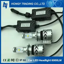 High power 8G XHP50 72W 36W Automobile LED Headlight with cree led chips 9005 HB3 LED Bulb Kit 6500K Car Truck Driving Lamp