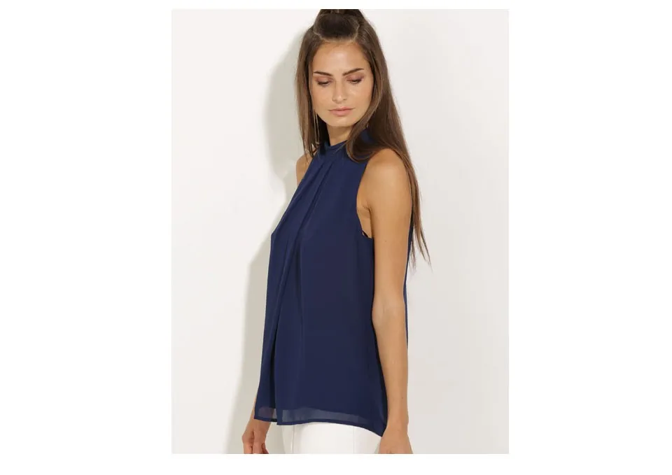 plus size blouses Chiffon Sleeveless Blouse 2020 Women Tops Brand Plus Size Causal Blouses Lady Shirts Summer Tops Blusas women clothing 5XL chiffon blouse