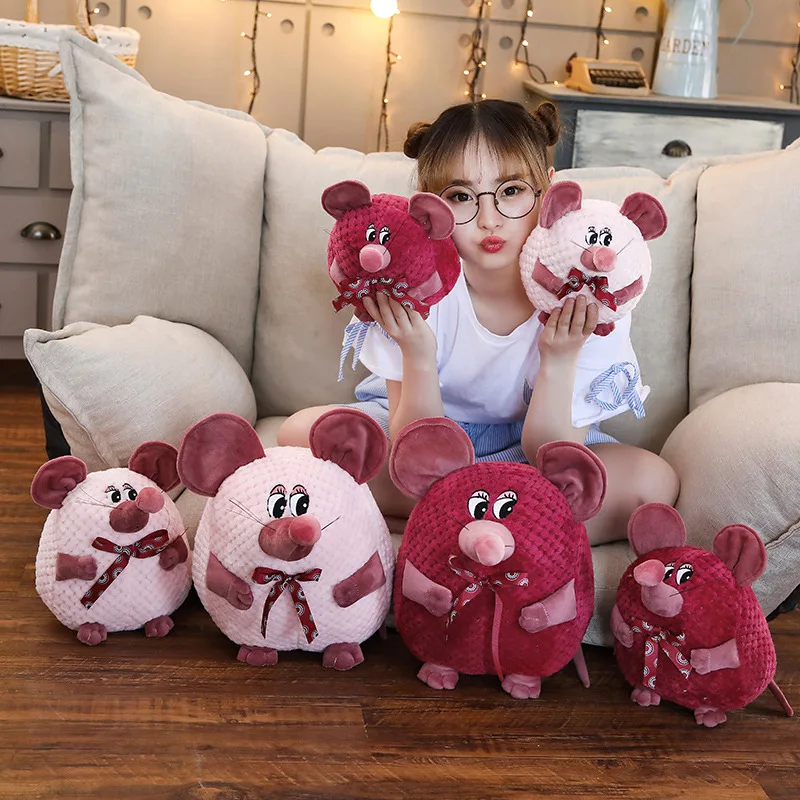 

Lovely Mini Cute Little Mouse Doll Plush Stuffed Toy Rat Plush Toy Hamster Rag Doll Small Children Birthday Presents 20-46cm