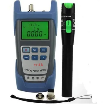 

Handheld fiber Optical Power Meter+ 20mw Red light source pen Fiber Optic Cable Tester Fiber Optic Laser Visual Fault Locator,