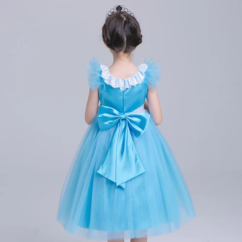 S991 Алиса Constume Wonderland костюм на Хэллоуин платье принцессы детская одежда для