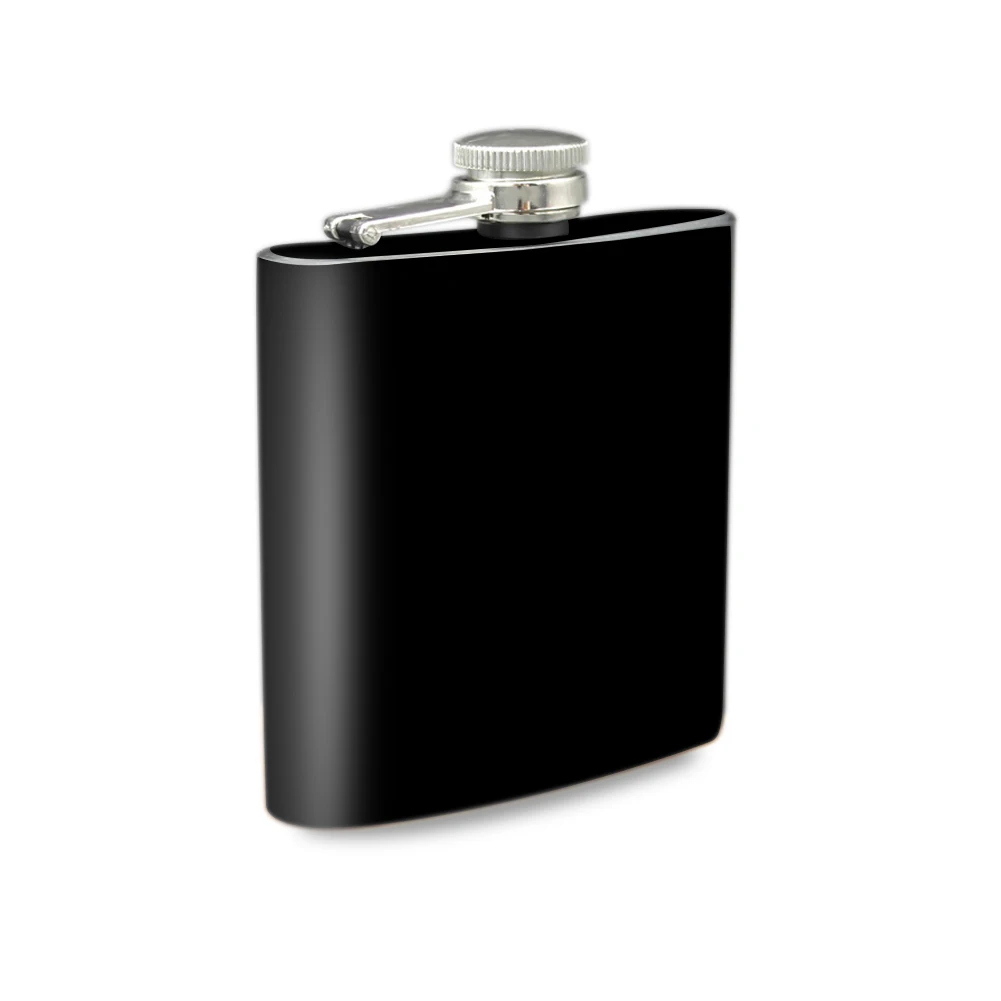 

6 oz Matte Stainless Steel Hip Flask Pocket Size for Storing Whiskey Alcohol Liquor E2S