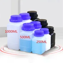 Пустая пластиковая бутылка с крышкой 250 мл, 500 мл, 1000 мл контейнер с широким горлышком для жидкости, порошка, Lition пищевой