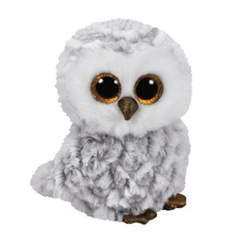 

Ty Beanie Boos 6&15cm Heather the Cat Unicorn owl Sheep bat Plush Regular Soft Big-eyed Stuffed Animal Kitty Collection Doll Toy