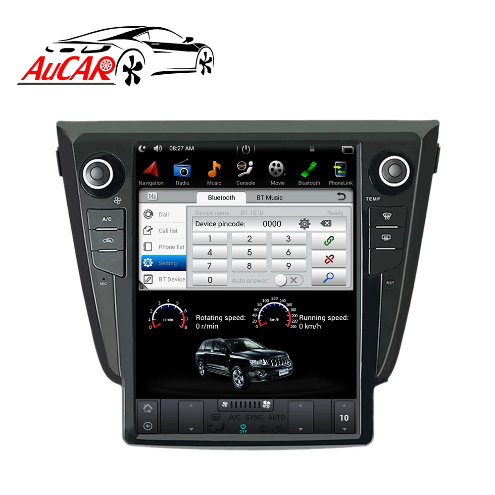 Cheap Tesla style Android 7.1 Car Radio GPS Navigation for NISSAN X-TRAIL 2014 2015 2016 2017 2018 Stereo Multimedia Headunit 4