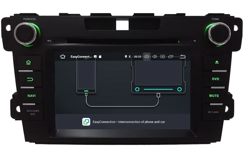 Clearance KLYDE 4GB RAM 32GB ROM 7" Android 8.0 7.1 Octa Core PX5 4G WIFI DAB Car DVD Multimedia Player Radio GPS For Mazda CX-7 2007-2015 3