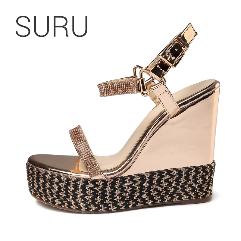 

SURU Women wedges platform sandals size 35-42