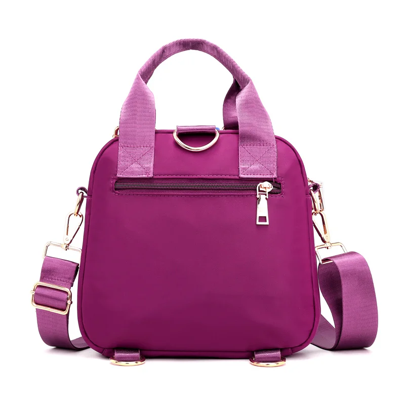 النساء حقائب كتف للماء النايلون حقيبة ساعي يد أزياء حمل Crossbody الأعلى مقبض حقيبة للنساء Sac