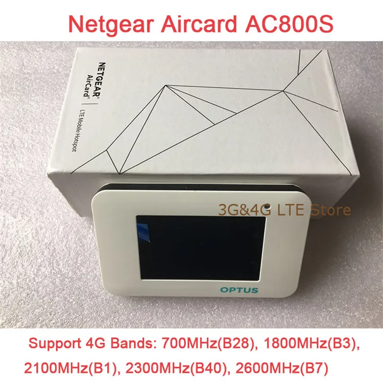 Разблокированный Мобильный Wi Fi роутер Netgear Aircard AC800S 4G LTE 450 Мбит/с|3G/4G роутеры| |