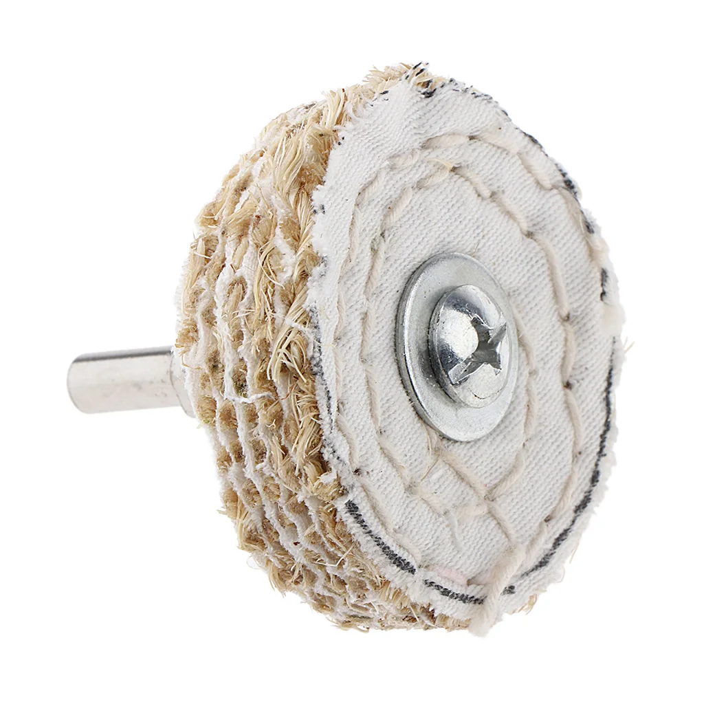 1 Piece -Assorted Linen Polishing Grinding Buffing Wheel Brush for Polisher Machine Replacements /Accessory